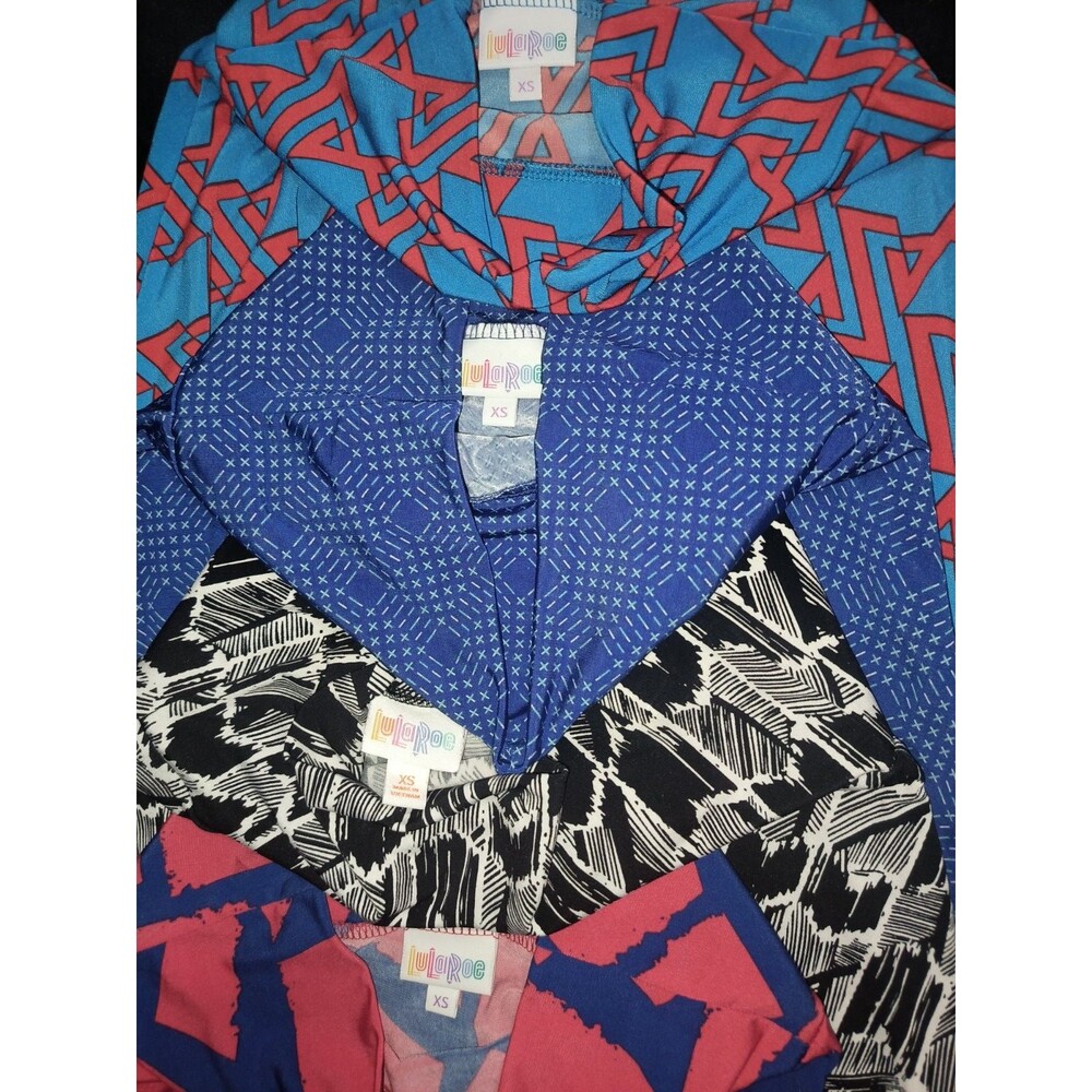 9 Pc LuLaRoe Skirt Lot Azure Cassie Mixed Sizes XS-3XL Kids 14 Reseller Bundle - Picture 4 of 10